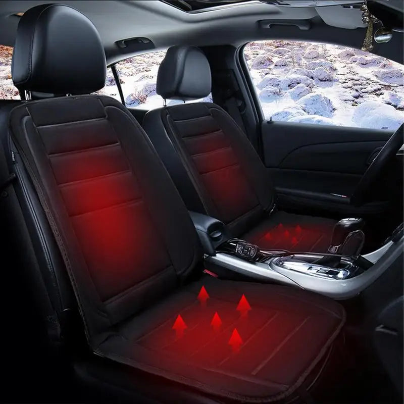 12V Heated Car Seat Cushion – Instant Warmth, Safe & Durable Design