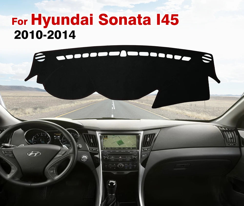 Dash Mat Sun Shade for Hyundai Sonata I45 (2010–2014) - Anti-UV Dashboard Cover