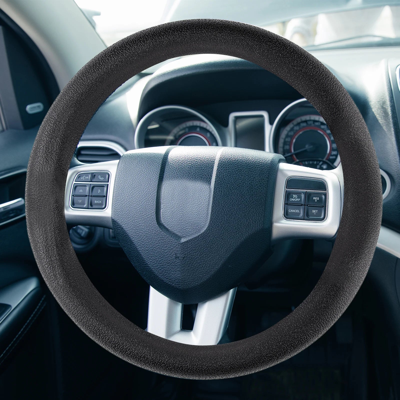 Universal Silicone Steering Wheel Cover – Anti-Slip & Durable