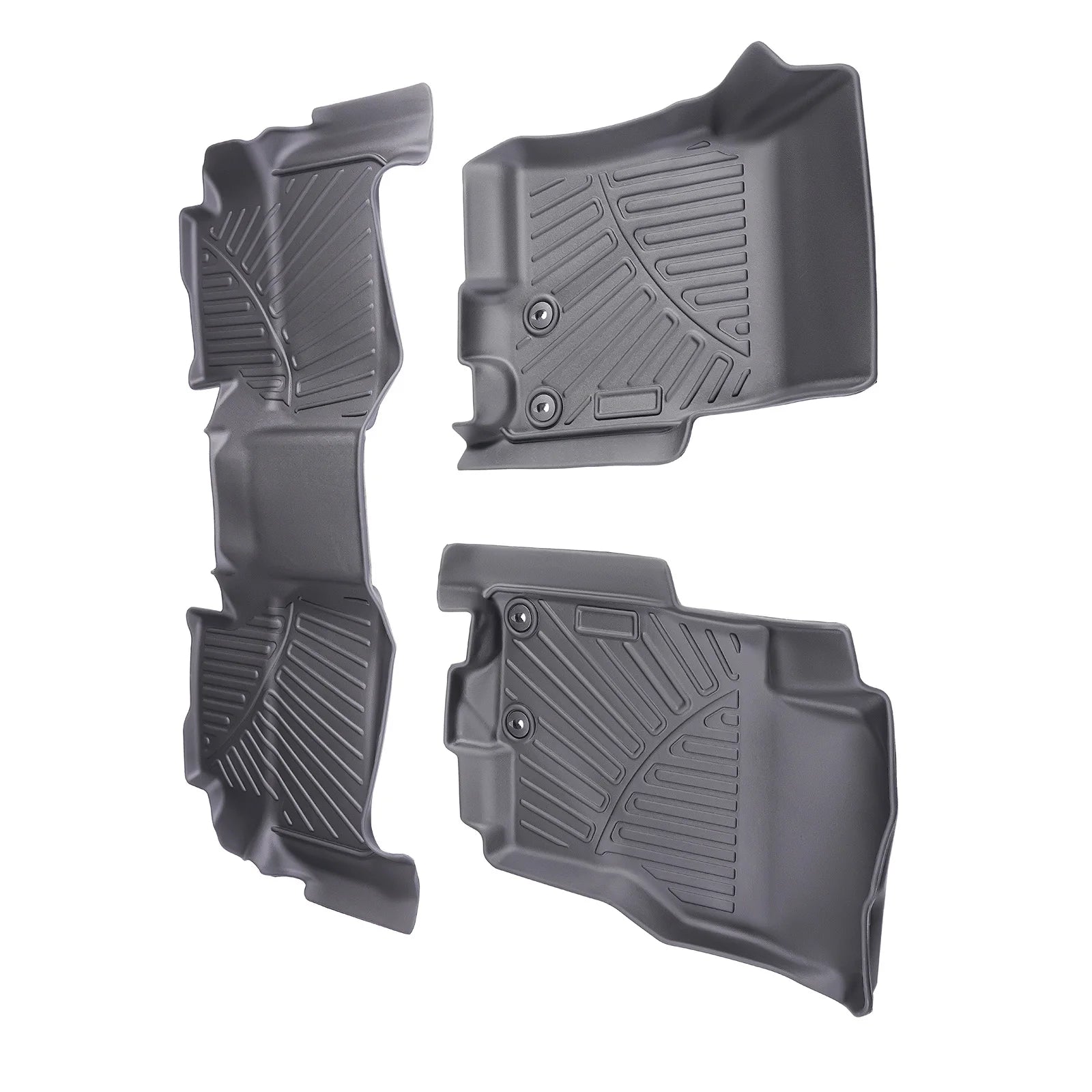 Floor Mats for Nissan Frontier Crew Cab (2022-2023) - Rubber & TPE