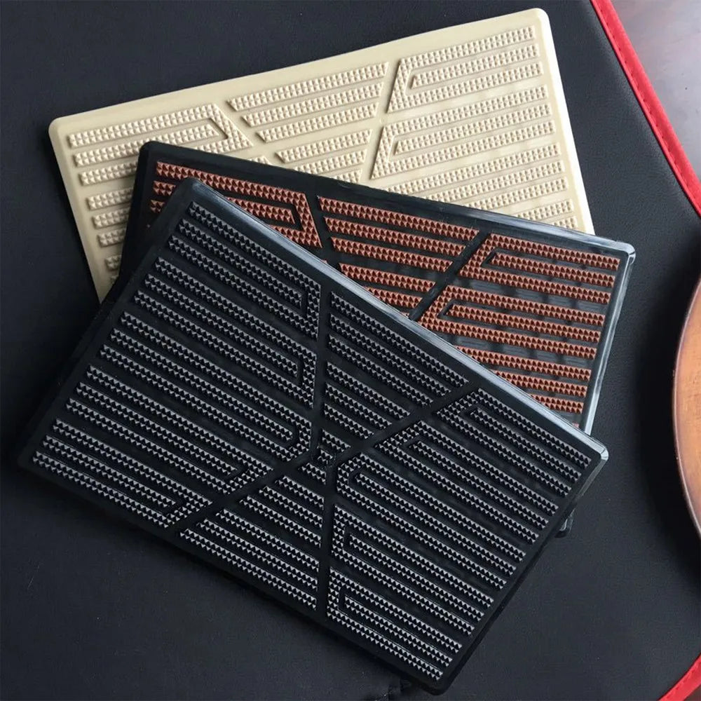 Universal PVC Car Heel Foot Mat - Anti-Skid Pedal Patch Cover